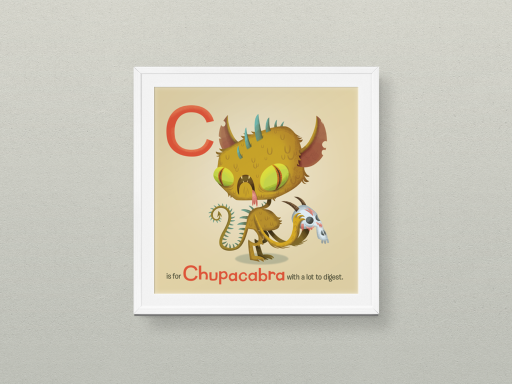 Monster ABC: C is for Chupacabra
