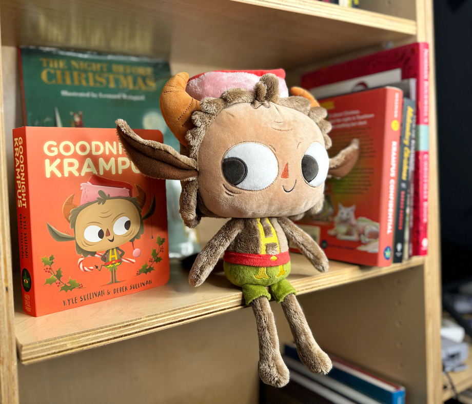 Goodnight Krampus Plushie + Book Bundle – Hazy Dell Press
