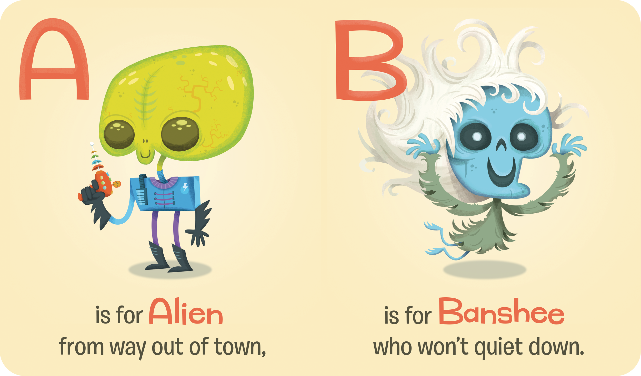 abc monsters book Monster ABC