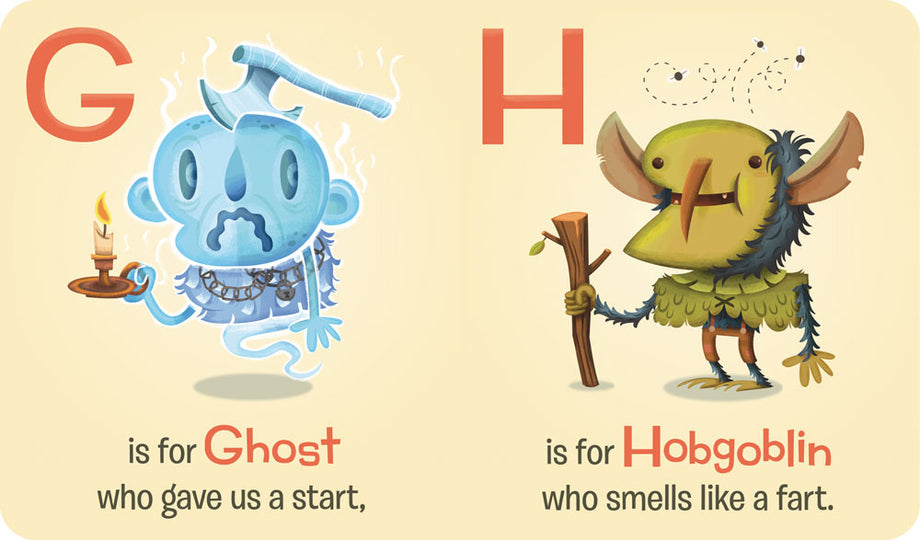 abc monsters y Monster ABC – Hazy Dell Press