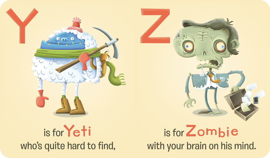 abc monsters y Monster ABC – Hazy Dell Press